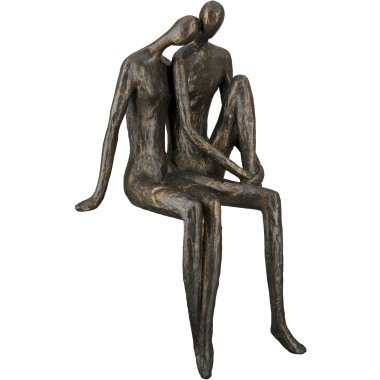 Casablanca by Gilde Kantenhocker Skulptur XL Couple