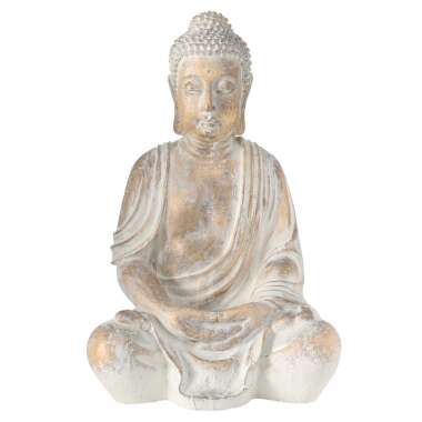 Dekofigur Buddha FLYN 67 cm Länge 44 cm Breite