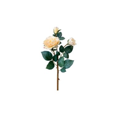 Fleur Rose Kunstblume, H50, honig
