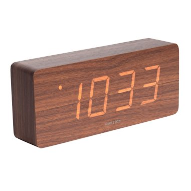 Karlsson Alarm Clock Tube Wecker KA5654DW