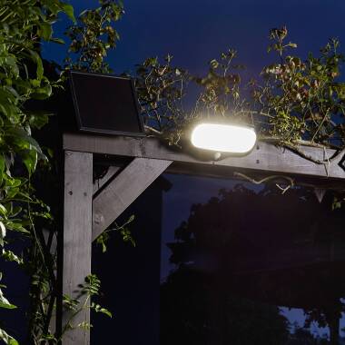 LED-Solar-Wandleuchte Flood Light mit Sensor