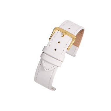 Lederband für Uhren in Weiß & Uhrenarmband Universal X104SWI / 20 Leder