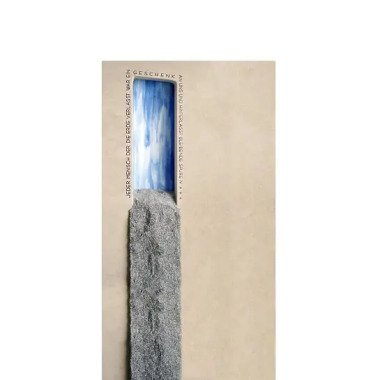 Urnengrabstein aus Glas & Modernen Urnenstein online kaufen Marineo