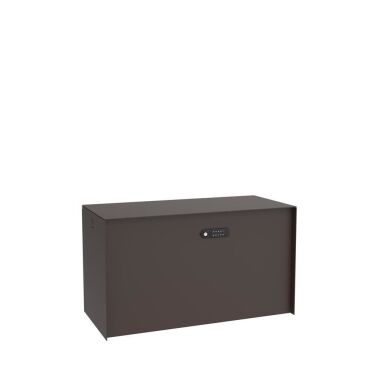 BULKBOX Design Paketbox RAL 8019 Graubraun matt