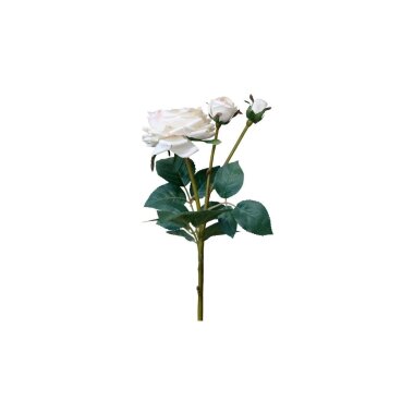 Fleur Rose Kunstblume, H55 cm, creme
