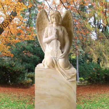 Grabstein mit Engel für ein Kind Silvana