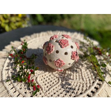 Keramik Gartenkugel & Blütenkugel, Keramikkugel, Dekokugel, Gartenkugel