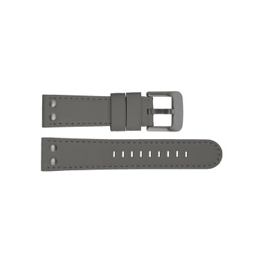 Lederband für Uhren in Grau & Uhrenarmband TW Steel TWB420 Leder Grau 22mm