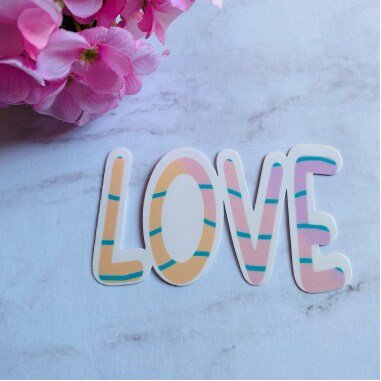 Love, Inspirational Sticker, Vinyl Decal