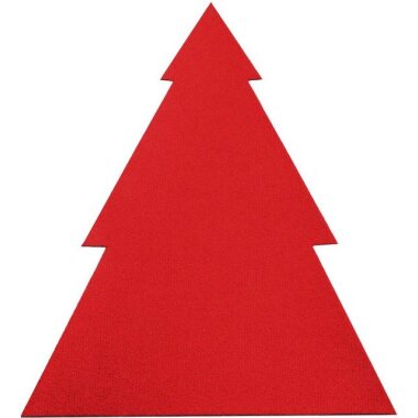 Platzset, Tannenbaum, Weihnachtsdeko rot