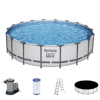 BESTWAY Pool 56462 Frame Pool Steel Pro Set