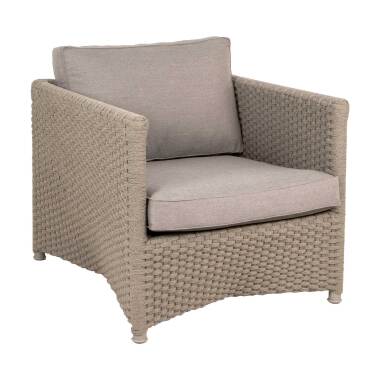Cane-Line Diamond Outdoor Lounge Sessel taupe/Stoff Cane-line Natté/Gestell 