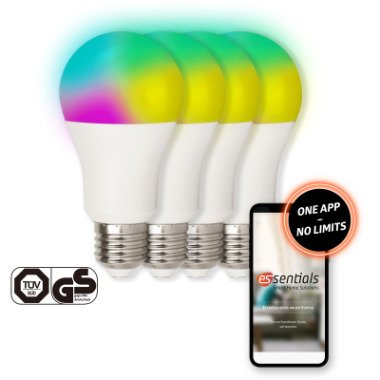 essentials WLAN Glühbirne für Smart Home