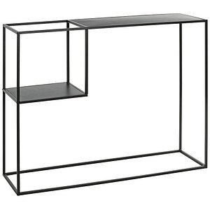 HAKU Möbel Konsolentisch Metall schwarz 100,0