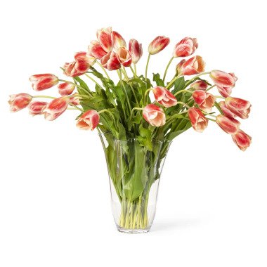 Kunstblume Tulpe in Vase