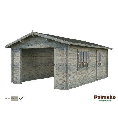 Palmako Garage Roger 19,0 m² 44 mm ohne Tor