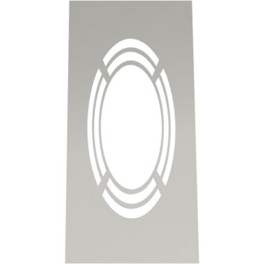 Tecnovis DW-Classic Wand-/ Deckenblende, einteilig 1-65° mit Hinterlüftung