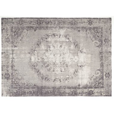 Vintage-Orient-Teppich MEDAILLON, 170 x 240 cm, grau