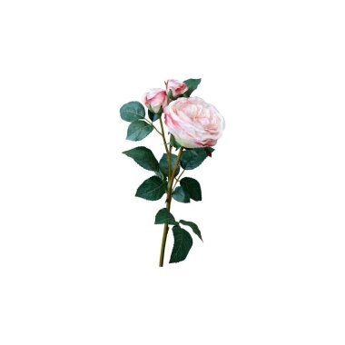 Fleur Rose Kunstblume, H58 cm, rosa