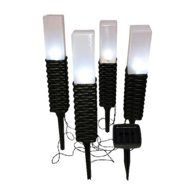 LED-Outdoor-Erdspieß 4er-Set NV4125022 schwarz