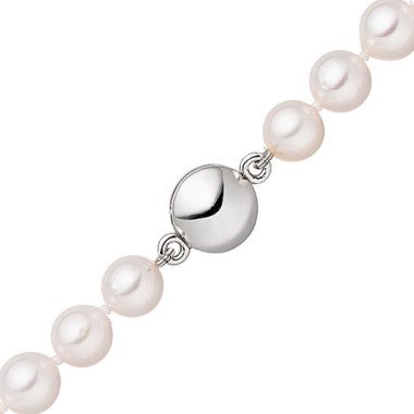 SIGO Magnet-Schließe 925 Sterling Silber Verschluss für Perlenketten