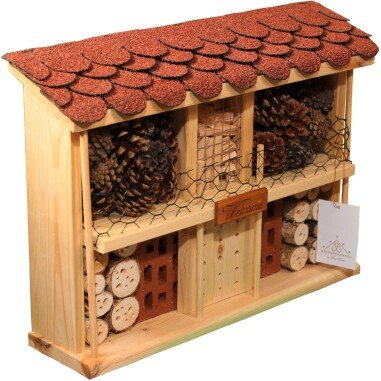 Dobar Insektenhotel-Bausatz Landhaus Komfort