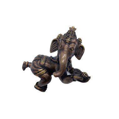 Ganesh Statue Aus Messing, Ganesha Idol