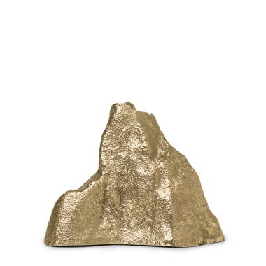 Kerzenhalter Stone brass small