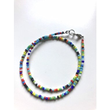 Sissy Colourful Small Pinterest Necklace Chocker With Cottagecore Vibes