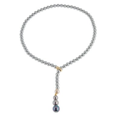 Christian Materne Just Pearls Schal-Collier