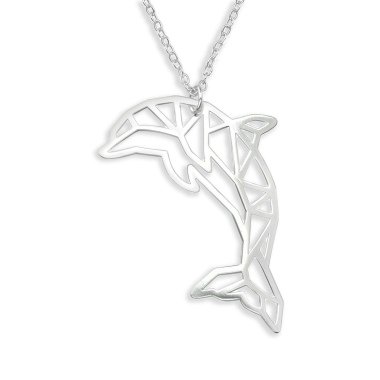 Delfin Halskette aus 925 Silber