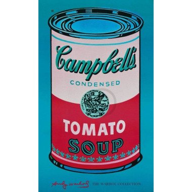 Kunstdruck Andy Warhol Campbell's Soup 60x100cm
