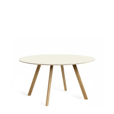 Tisch CPH25 water-based lacquered oak off-white
