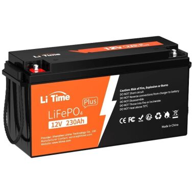 12V 230Ah Plus Low-Temp-Schutz LiFePO4 Batterie