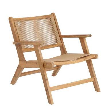 Fernsehsessel aus Massivholz & Holz Sessel aus Kunstrattan Akazie