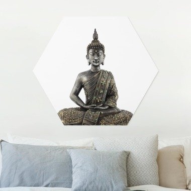 Hexagon-Forexbild Zen Buddha Stein