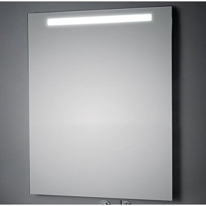 KOH-I-NOOR LED Wandspiegel mit Oberbeleuchtung