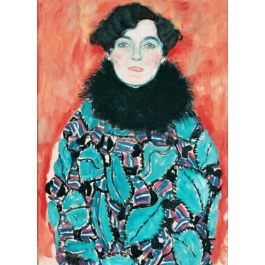 Photocircle Poster / Leinwandbild - Gustav Klimt: Johanna Staude