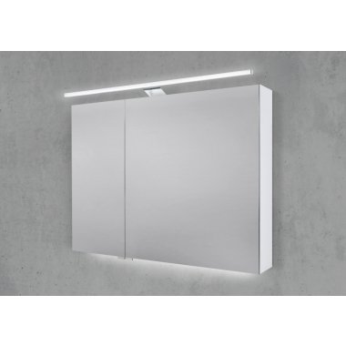 Spiegelschrank 90 cm mit LED Beleuchtung