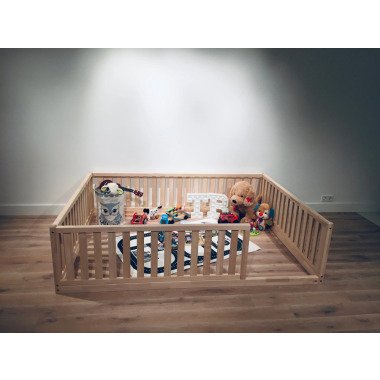 Handgemachtes Montessori Bett | Kinderbett