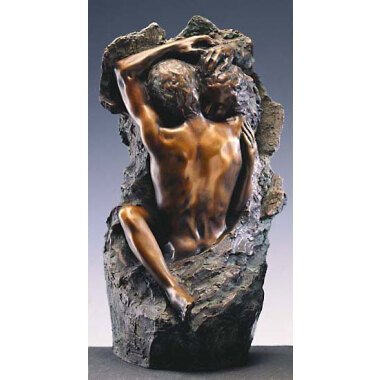 Rodin Skulptur & Peter Hohberger: Skulptur 'Liebespaar' (1982), Version