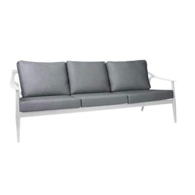 Stern Lounge-Sofa 3-Sitzer Vanda Aluminium