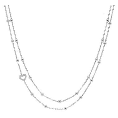trendor 15137 Damen-Collier 925 Silber Halskette