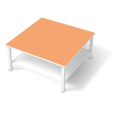 Designtisch von Orange & Klebefolie für Möbel IKEA Hemnes Tisch 90x90