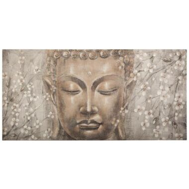 Atmosphera Bemalte Leinwand Buddha 58 × 118
