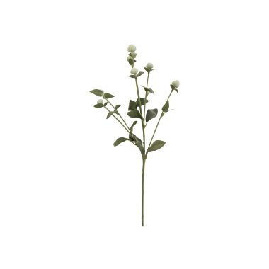 Fleur Wildblume Dekozweig, H74 cm, weiß