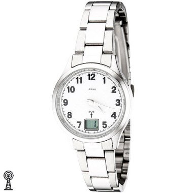 JOBO Luxusuhr & JOBO Damen Armbanduhr Edelstahl Datum Mineralglas Damenuhr