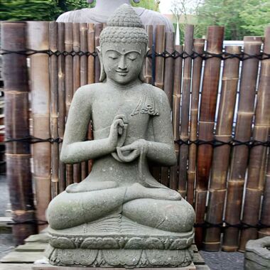 Meditative Buddha Figur Unikat Handarbeit / 75 cm