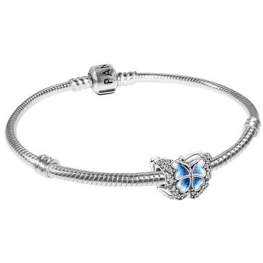 Pandora 41743 Damen-Armband Silber 925 Blauer