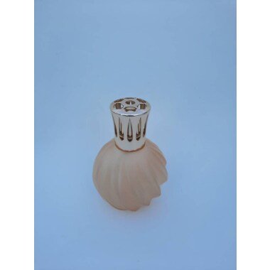 Rosa Glas Öl Lampe Berger Made in France Vintage